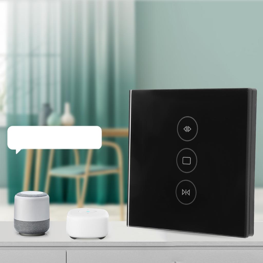 Умные WiFi шторы   Сенсорная панель   Таймер   Управление через приложение   Голосовое управление для   Дома для   Вилка EU 110‑240V