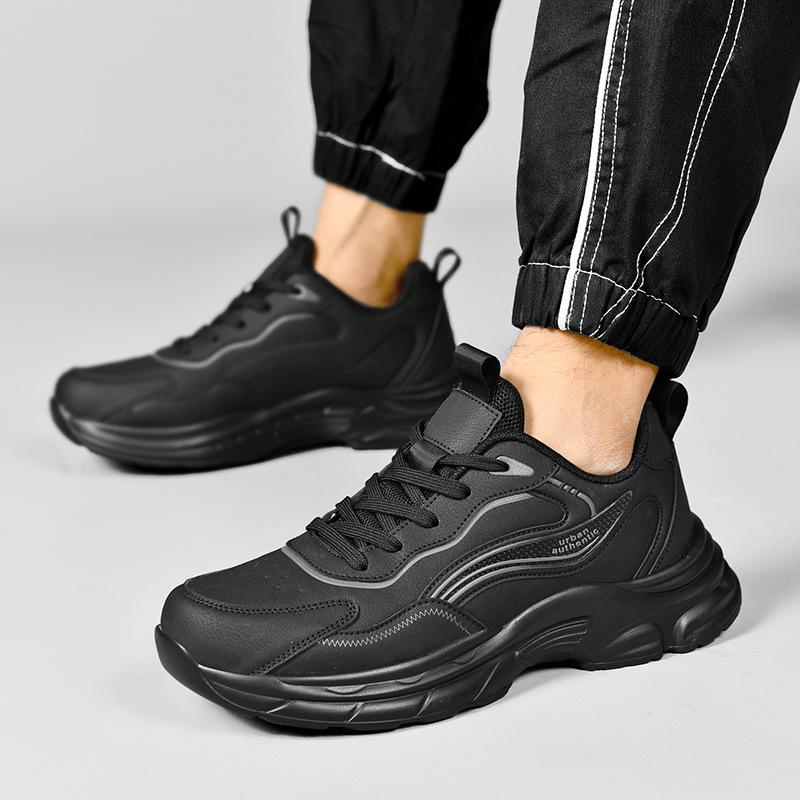 Осенне-зимняя уличная спортивная повседневная обувь мужская низкая универсальная обувь на платформе большого размера студенческие кроссовки для бега