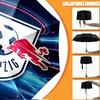 Зонт RB Leipzig с принтом, автоматическое открытие/закрытие - Портативный складной дизайн - Для ежедневного использования, путешествий/отдыха на природе - Подарок на день рождения