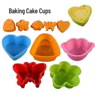 Силиконовый набор из 5 предметов для маффинов, рисовых лепешек и свечей