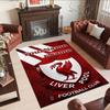Liverpool Personalized Name Floor Mat Suitable for Playrooms Study room Outdoor Living Rooms Antislip Carpet Anime Office Decor