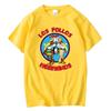Summer Short Sleeved Men's High Quality T-shirt 100% Cotton Breaking Bad LOS POLLOS Print Casual Funny T-shirt Male Tees Tops