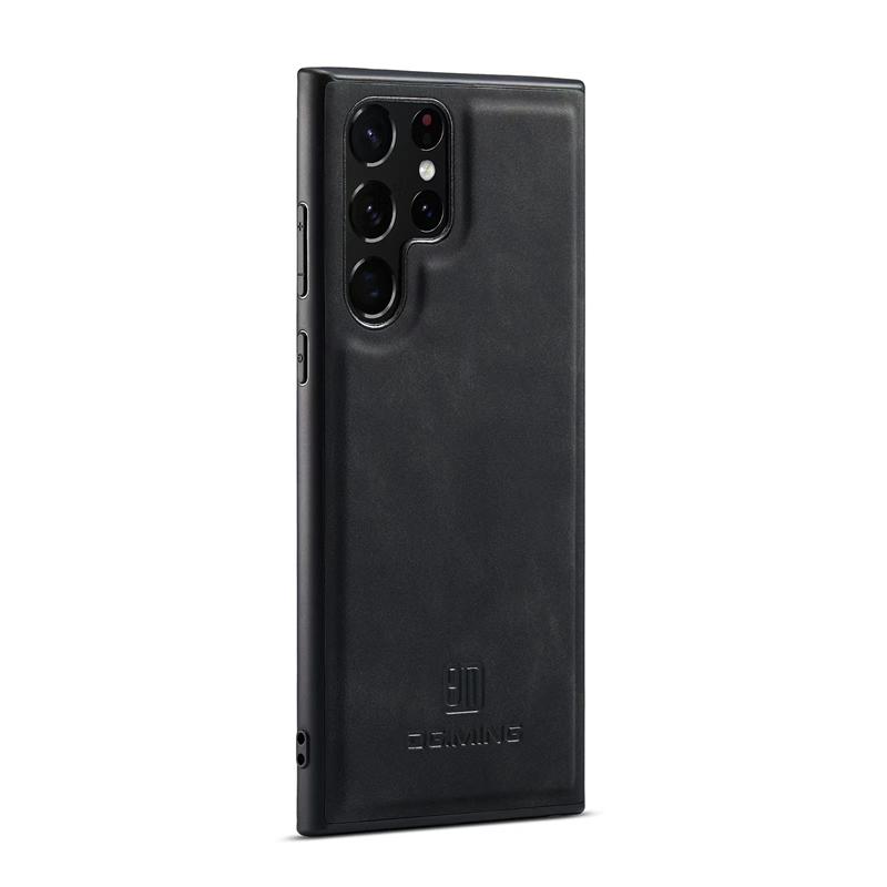 M2 для Samsung S24 Ultra Magnetic Suspension Card Holder Защитный кожаный чехол S23 Ultra Два в одном Раздельный чехол для мобильного телефона