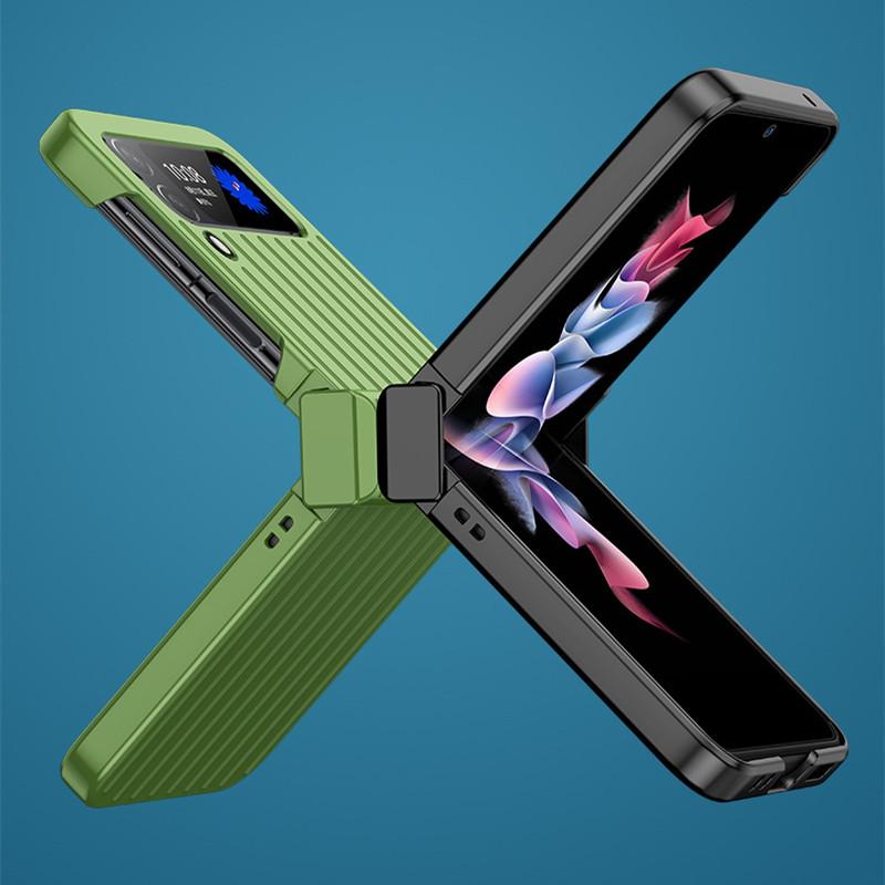 Модный простой противоударный складной чехол для Samsung Galaxy Z Flip3 Flip 3 5g с защитой от царапин чехол для Samsung Z Flip 3 5g Capa