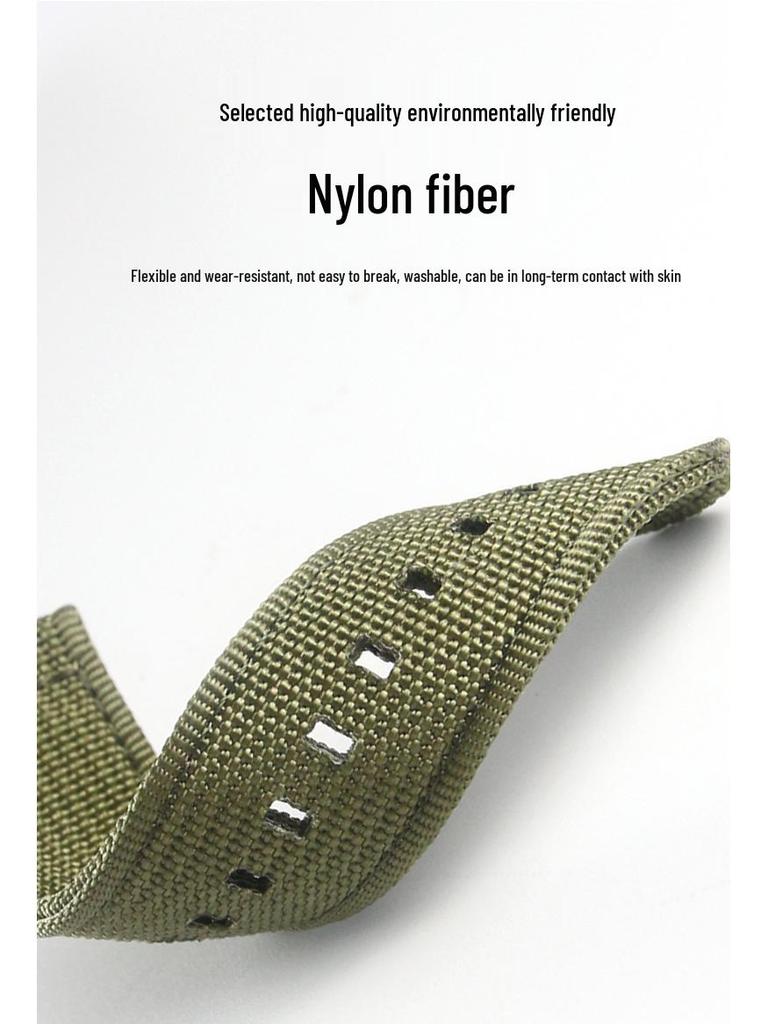 Stylish Nylon Braided Strap for Samsung Watch8 - Casual & Business