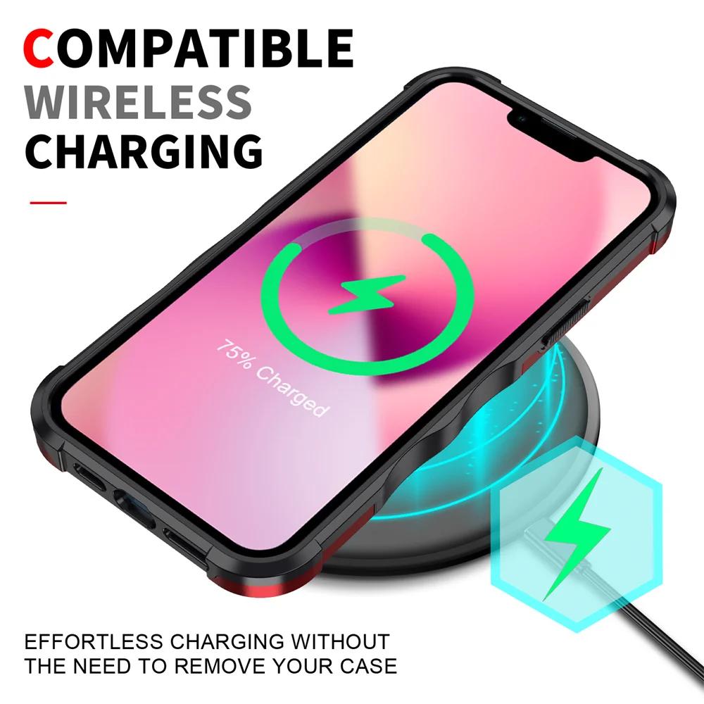 Противоударный бронированный мобильный чехол для iPhone 13 12 11 для iPhone 16 Pro Max iPhone 16 Plus 16 15 Pro Max 15 14 Pro Прочный чехол от падений