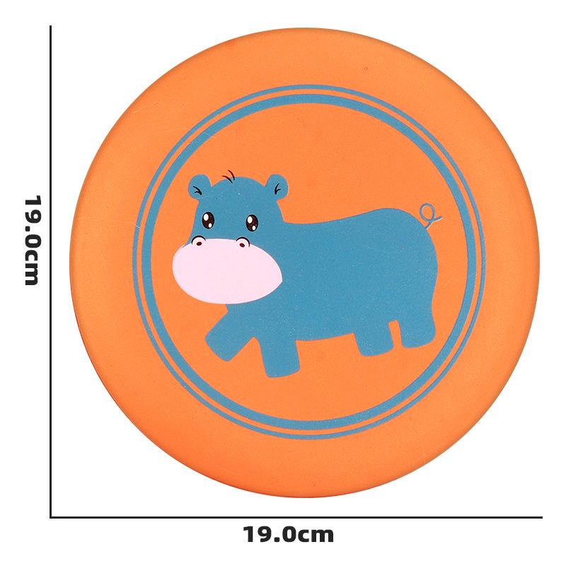 Детский мультяшный мягкий фрисби бумеранг - Интерактивная уличная игрушка для питомцев
