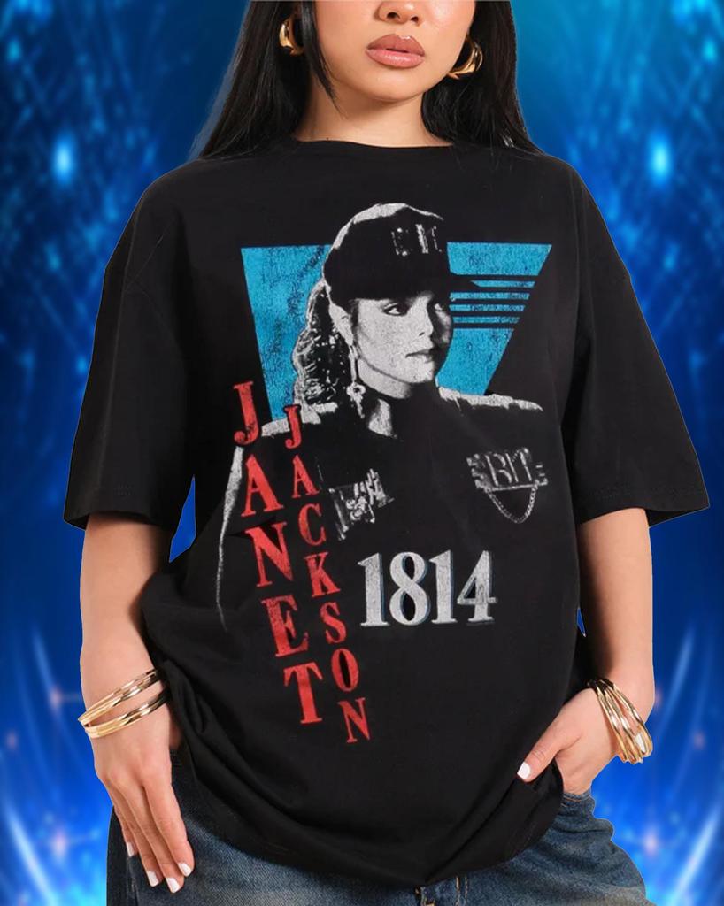 Janet Jackson Vintage Style Sweatshirt: 90s Retro Tee