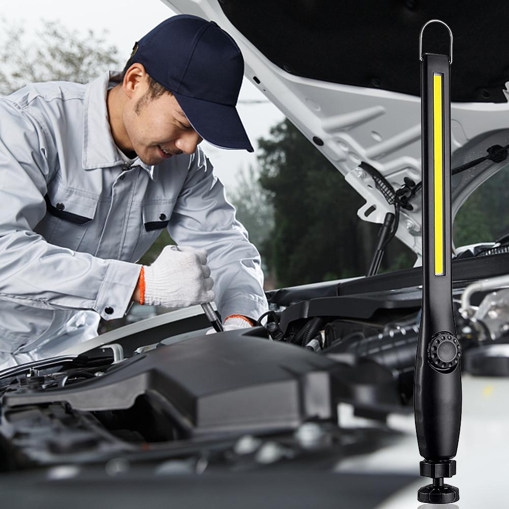 COB Work Light Inspection Lamps with Magnetic USB Rechargeable LED Work Light Portable Car Repair