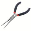 Mini Long Nose Pliers with Flat Round Nose and Cutter for DIY Jewelry Craft, Hairpin Making, Wire Bending Repair - Rust-Proof