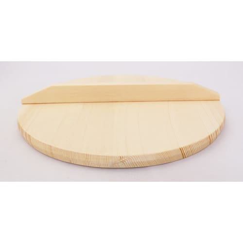 Ichihara Woodworks Wooden Lid, Natural Wood, 30cm, 10009