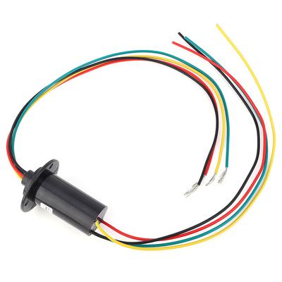 MW1430 токосъемное контактное кольцо 30A 4 провода высокой мощности токовое контактное кольцо 150 об/мин