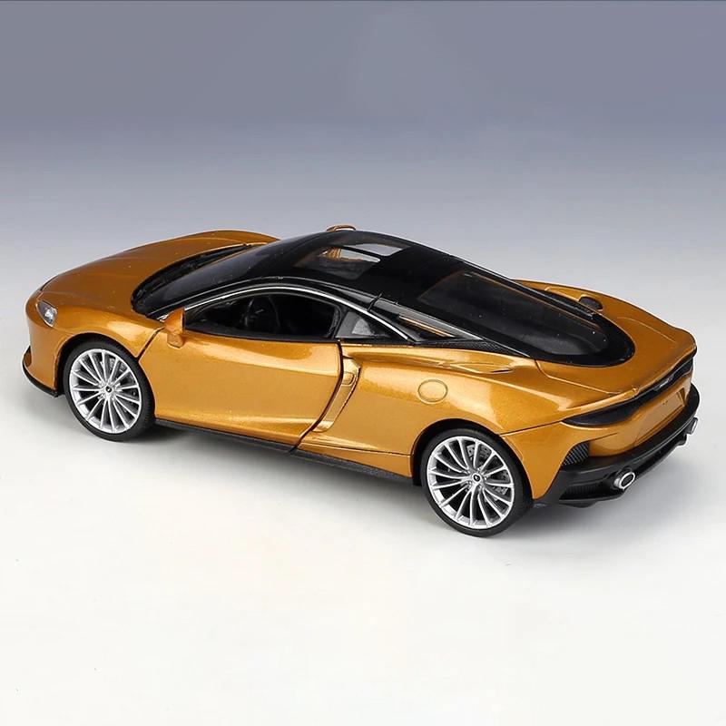 WELLY 1/24 McLaren GT Alloy Sports Car Model Diecasts Metal Scale Car Model Simulation Collection Children's Toy Vehicles Gift
