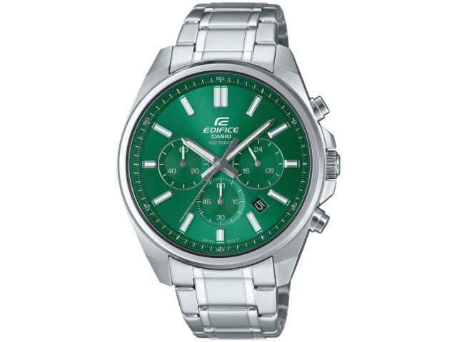 Casio EDIFICE EFV-650DJ-3AJF Men Silver Wrist Watch Stainless Steel Chronograph