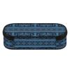 Pen Case 300D Polyester Spacious Storage Easy Open Zipper with Mesh Pocket Removable Divider and Pen Slots for Boys Girls