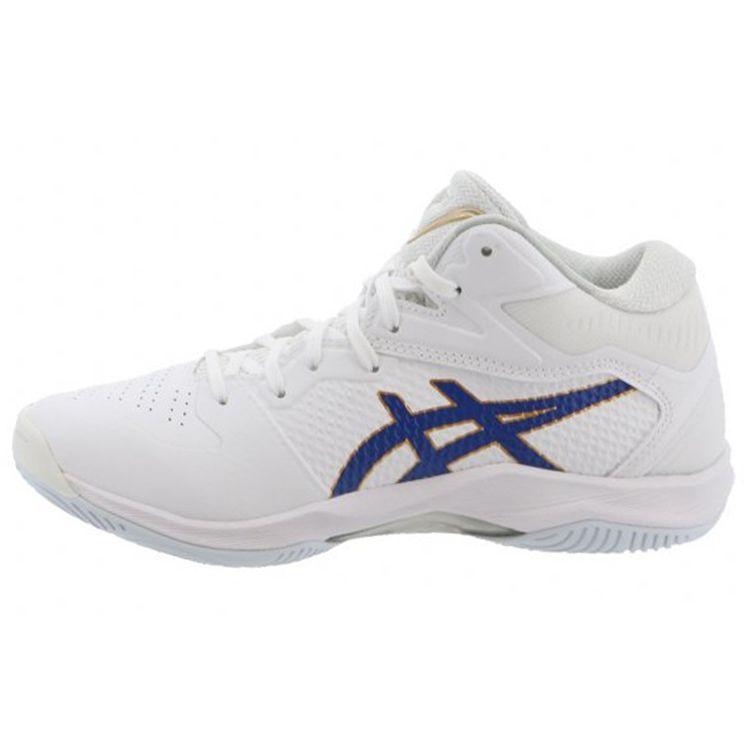 Asics Баскетбольные кроссовки Gel-Hoop V12 Мужские кроссовки Бело-синие 1063A038-109