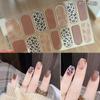 Floristic Nail Patch 14Strips Nail Art Stickers Gel Nail Stickers  DIY Nail Art Making