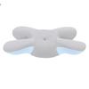 63x34x9cm Side Sleeper Pillow Blue Bed Pillow Ergonomic Neck Support Pillow  for Back Sleepers