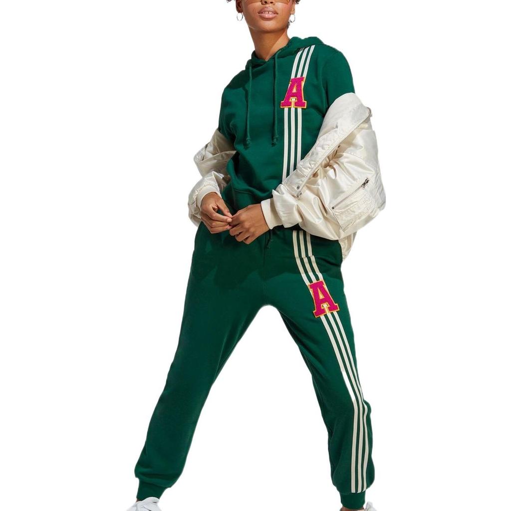 Adidas Knitted Sweatpants Women's Dark Green IC5240