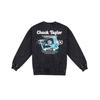 Converse Sweatshirts Unisex Blue Gray Crew Neck Moderate UCJ123-023