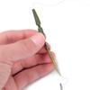 40 шт./лот Карповые оснастки Грубые вертлюги Quick Change Хвостовые резиновые конусы Противозапутывающие кембрики
