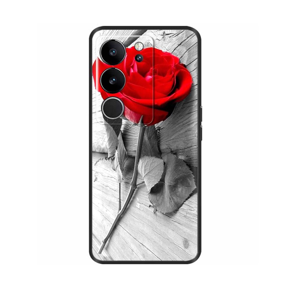 6.78' Для Vivo V29 5G Чехол V 29 Силиконовый ТПУ Мягкий Бампер Чехол для Телефона для VIVO V29 V2250 VivoV29 Чехлы Защитный Чехол Сумка Coque