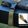 135*2.5CM Outdoor Camping Travel Hand Straps Adjustable Nylon Safety Luggage Binding Buckles Belt For Camping Hiking Supplies