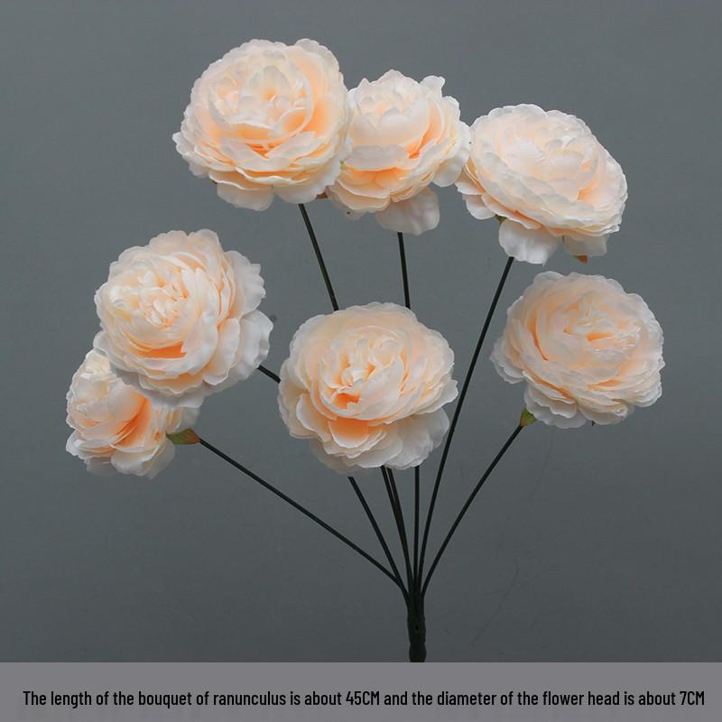 Свадебный декор из шелковых цветов шампанского - Искусственные элементы цветочного оформления потолка и прохода