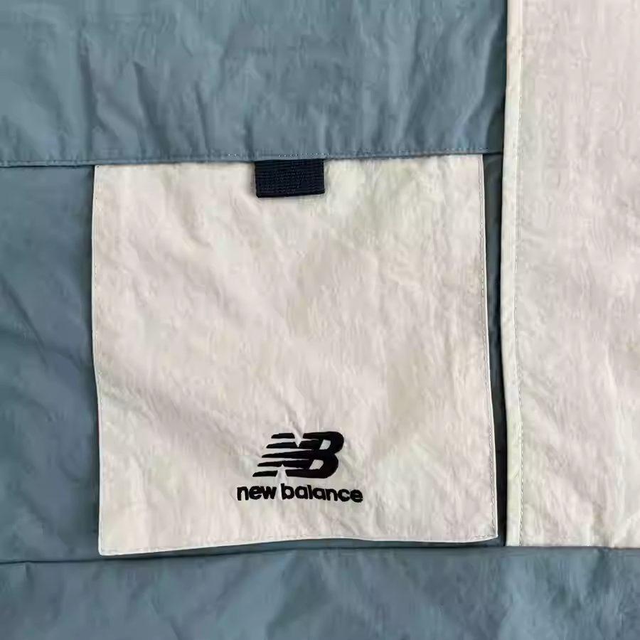 New Balance Куртки Унисекс Зеленые С воротником-стойкой Умеренные Рабочая одежда NAA56143-KH