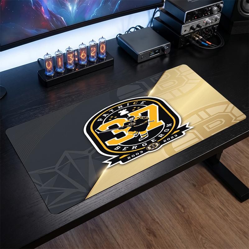 Коврик для мыши с узором Boston Bruins Анти?Нескользящий резиновый коврик для стола для игр, работы, украшение рабочего стола