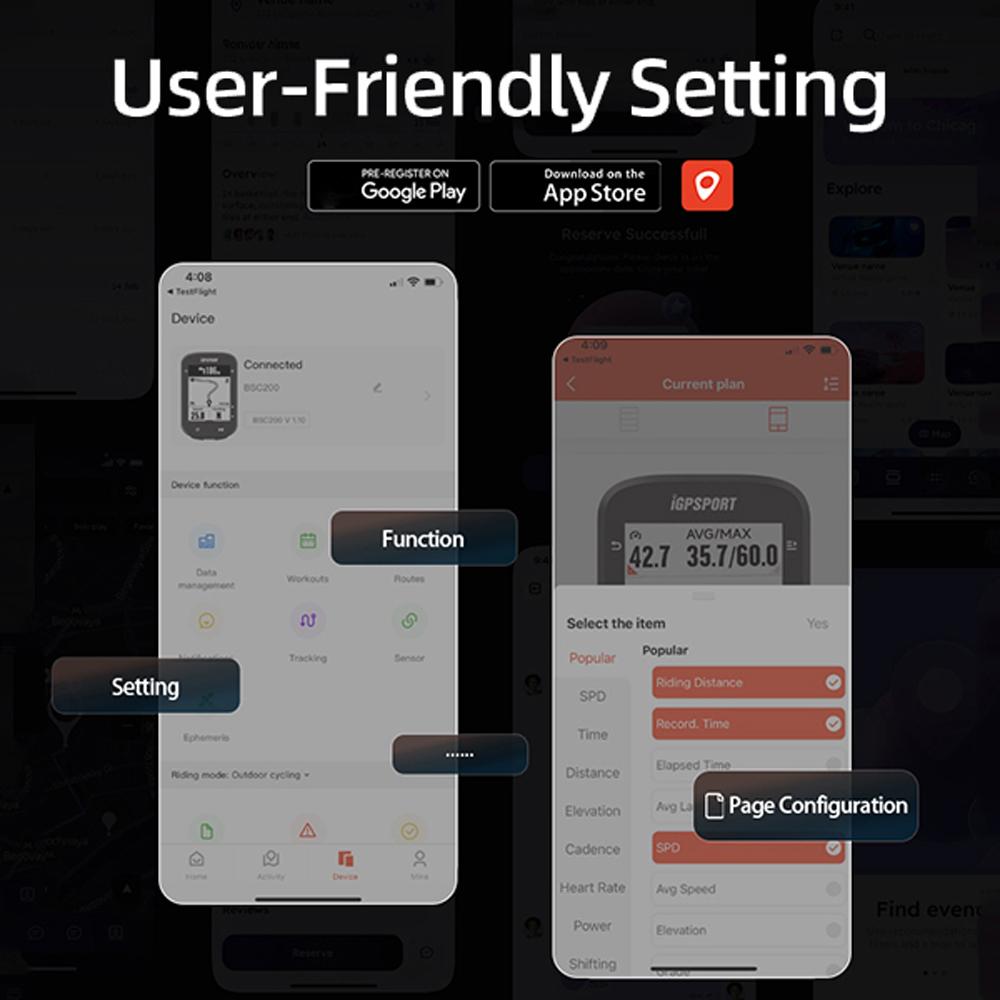 Измеритель скорости велосипеда на 8 языках, водонепроницаемый велосипедный маршрут, навигация по милю, многофункциональный