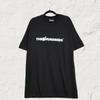The Hundreds Футболка с логотипом Forever Bar Черная Минималистичная Уличная Футболка L