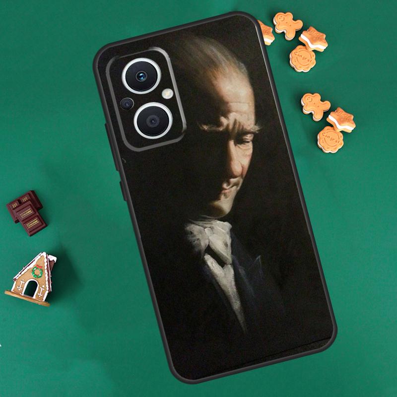 Чехол для Турции Мустафа Кемаль Ататюрк для OPPO Reno 10 Pro 4Z 5Z 8T 4 5 6 7 8 Lite OPPO Find X5 X6 Pro X2 Neo X3 Lite