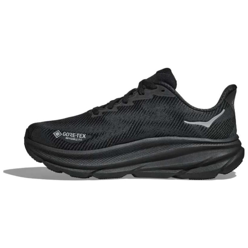 HOKA  Clifton 9 GORE-TEX Triple Black 2023 Women Sneakers 1141490-BBLC