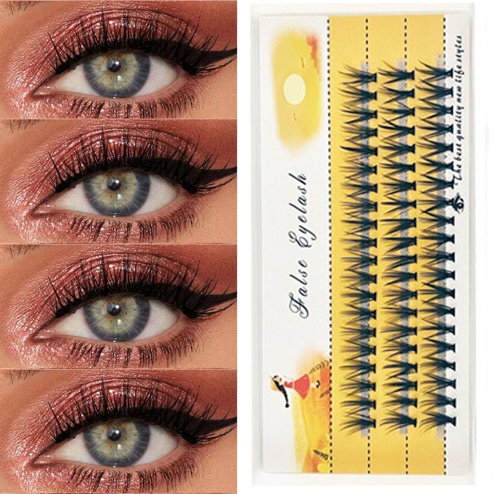 1Box/60 Bundles Extension Natural Eyelash 20D Mink Cluster Lashes Makeup Tools