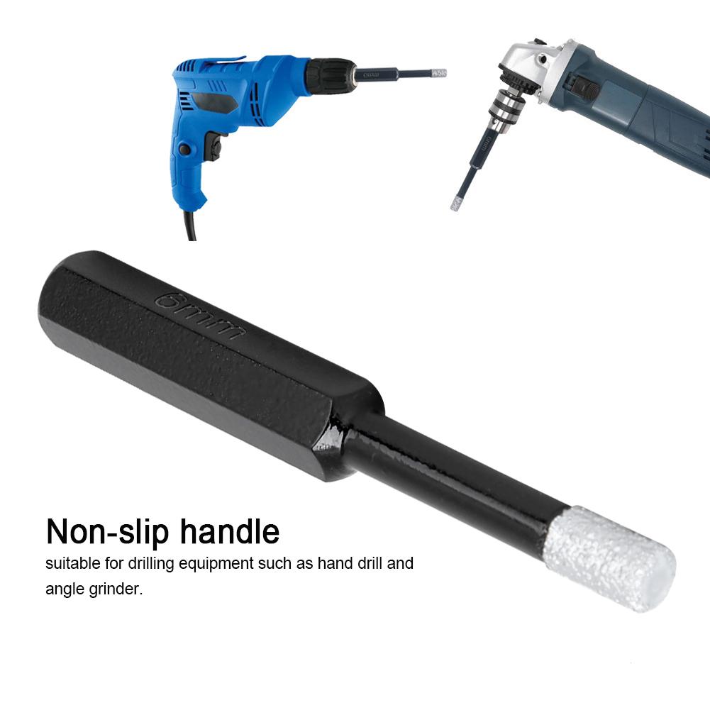 Anti‑Slip Hex Shank Dry Drilling Bit Hole Saw   for Marble   Tile Ceramics(6mm )
