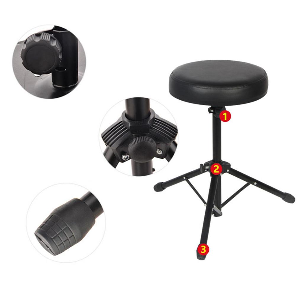 Барабанный стул Удобное мягкое сиденье для барабана для выступления Шоу Концерт