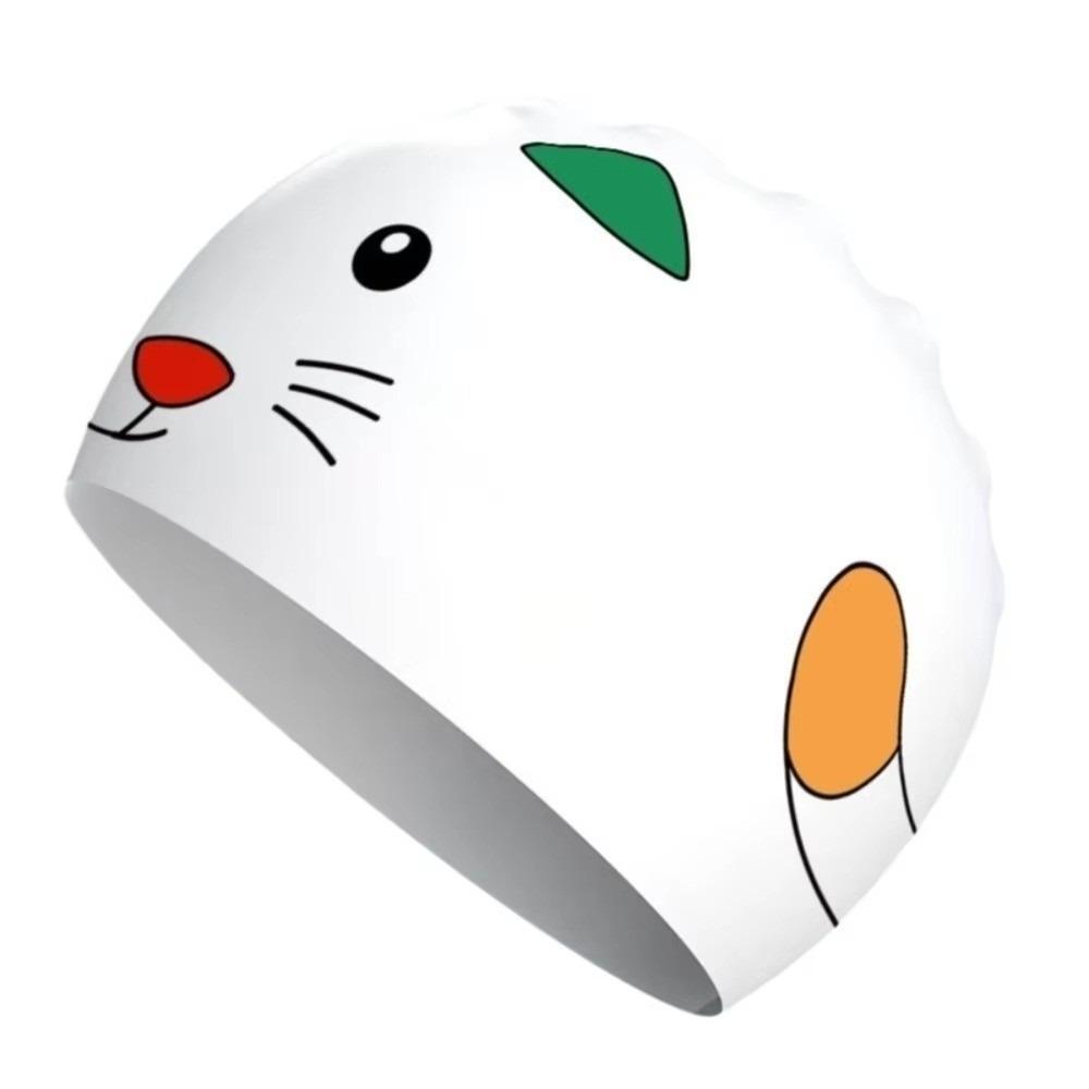 Waterproof Silicone Swimming Hat Elastic Waterproof Silicone Swimming Hat Swim Cap Safe Swimming