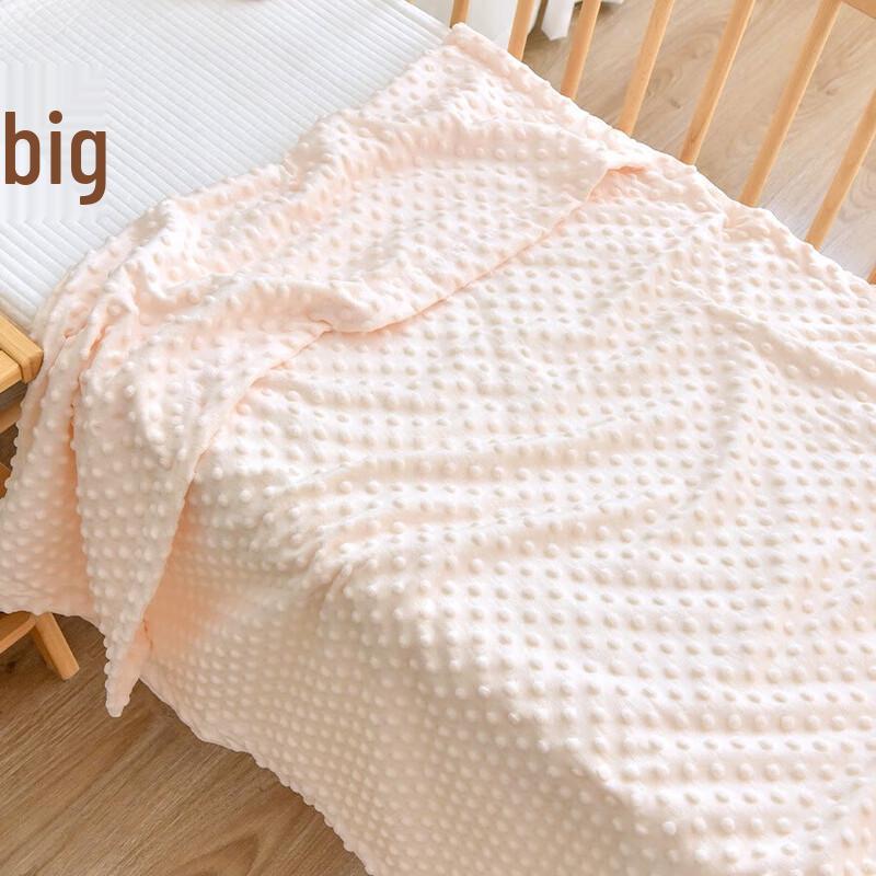 GPPNKC Minky Dot Baby Comfort Blanket