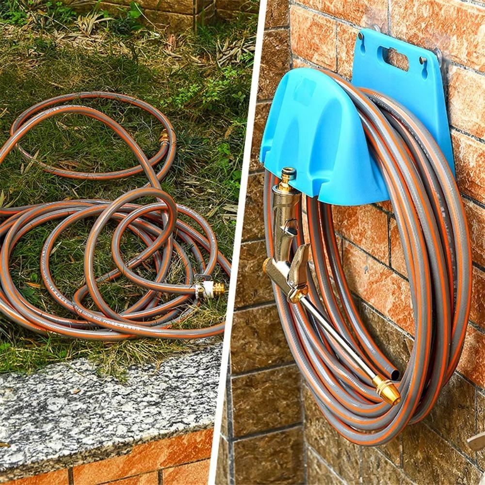 Прочный держатель для хранения садового шланга Пластиковые крючки для шланга Кронштейн для шланга для воды Садовые инструменты