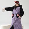 Nightgown Woman Autumn Winter Three Layers Thick with Velvet Coral Velvet Cotton Long Princess Style Thermal Bathrobe Pajamas