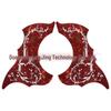 40-41 inch Left/Right Hand Floral & Bird Painted Wooden Guitar Pickguard with Scratch Protection & Adhesive Backing