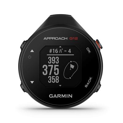 GARMIN Golf Navigation GPS Approach G12 совместим с японским черным маленьким Android/iOS [оригинальный продукт] 010-02555-10