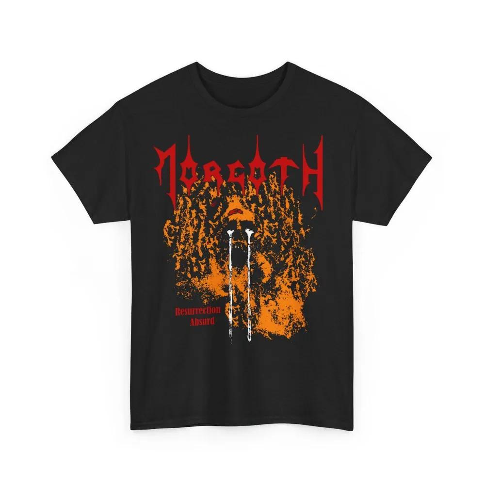Unisex Short Sleeve Crew Neck Cotton T Shirt Morgoth Resurrection Absurd