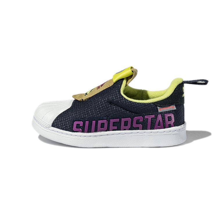 Adidas Superstar 360 X I Legend Ink Baby Sneakers Blue Glow-Purple Pure-Yellow Q46513