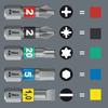 Wera 05049001001 Дюймовый 21 Штука Японский Tool-Check Модульный, Размеры, 1, [Официальный Импорт]