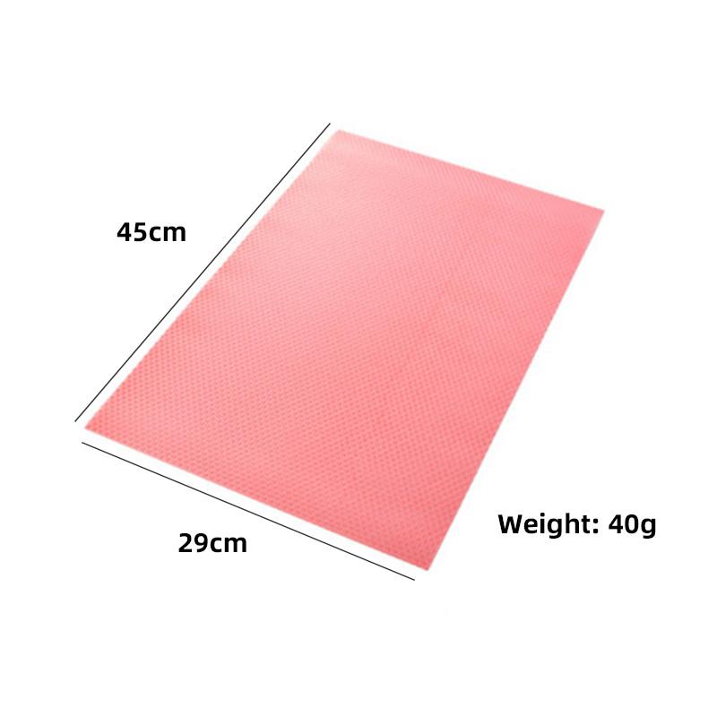 Silicone Refrigerator Waterproof Pad Can Diy Size Non-toxic Non-slip Deodorant Washable Reusable Fridge Mats Cabinet Table Mat