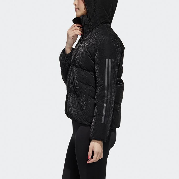 Adidas Neo Sports Casual Down Jacket Women Jackets Black GJ8820