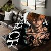 Аниме приключения B BLEACH Плед для дивана, офиса, кровати, самолета, путешествий, сна, чтения, отдыха, кемпинга. Мягкий и теплый.