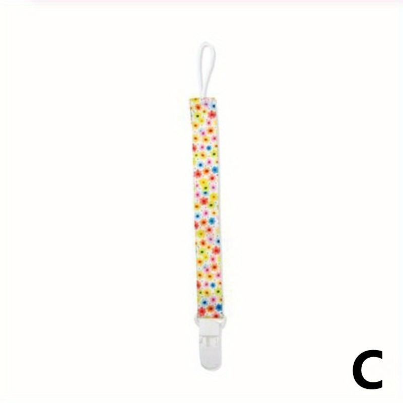 1 PC Pacifier Chain Clip Holder Nursing Teether Dummy Soother Nipple Leash Strap